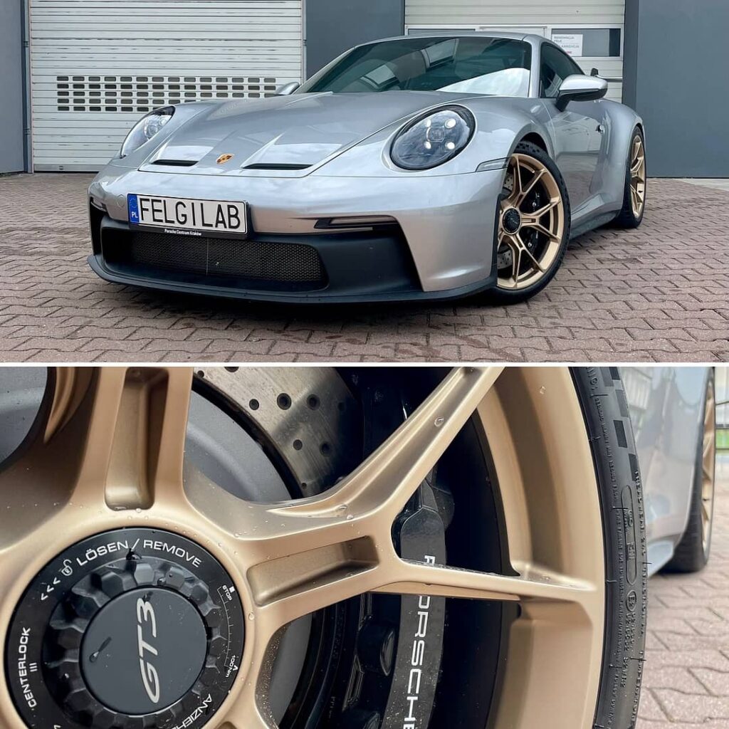Renowacja felg Porsche w Warszawie i okolicach