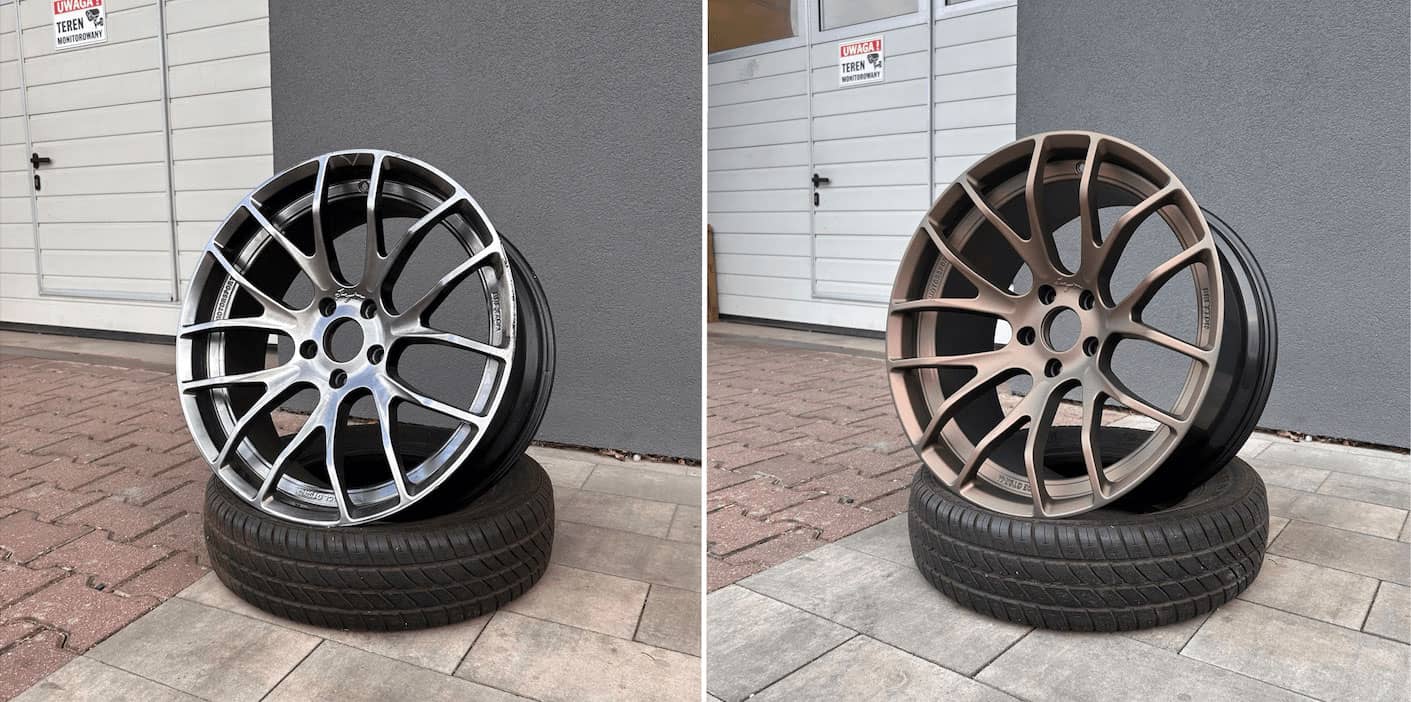 Malowanie felg aluminiowych w Warszawie