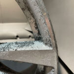 Proces malowania felg z toczeniem CNC frontów BMW X5 R20