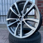 Proces malowania felg z toczeniem CNC frontów BMW X5 R20